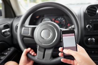top driving distractions in america reading text messages