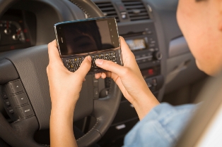 top driving distractions in america sending text messages